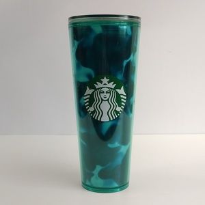 Starbucks Teal Tortoise Tumbler